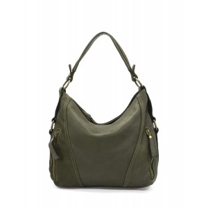 512■ Urban Ledertasche Handtasche für Damen schwarz & Braun